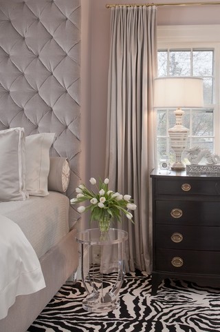 欧式风格卧室单身公寓设计图唯美双层床效果图