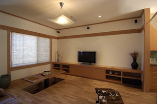 日式风格客厅酒店式公寓现代简洁16平米客厅装潢
