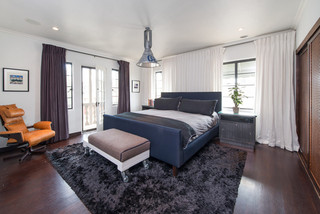 现代简约风格厨房精装公寓简单温馨卧室床头效果图