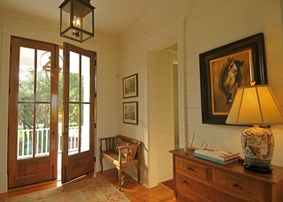 美式风格卧室2014年别墅简洁家装门厅设计图