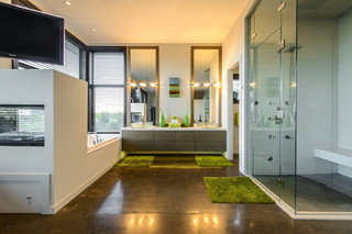 现代简约风格厨房三层连体别墅现代时尚4平方米卫生间装修