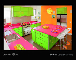 现代简约风格厨房艺术2013整体厨房中式餐桌效果图