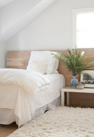 现代简约风格卧室单身公寓厨房卧室温馨上下床效果图