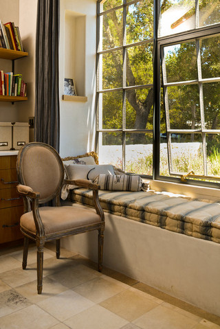 欧式风格家具2层别墅浪漫卧室单人沙发效果图