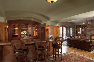 现代简约风格客厅一层半小别墅大气餐桌桌布效果图