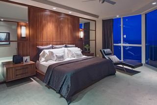 现代简约风格卫生间一层半小别墅奢华单人床图片