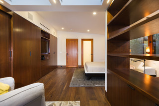 美式风格三层双拼别墅舒适2012卧室设计