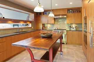 现代美式风格200平米别墅时尚衣柜开放式厨房客厅装修