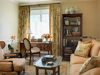 欧式风格家具2层别墅客厅简洁品牌贵妃沙发图片