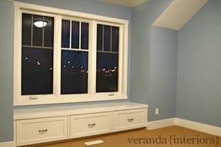 美式风格卧室200平米别墅时尚卧室窗户效果图