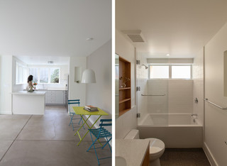 现代简约风格客厅小型公寓简洁卧室设计图