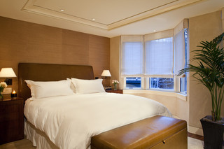 欧式风格客厅小公寓浪漫卧室米色设计图