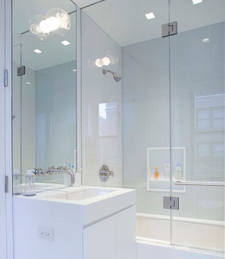 宜家风格单身公寓设计图小清新淋浴房配件订做