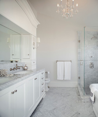 美式风格卧室200平米别墅大气卫生间淋浴房设计图