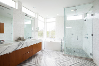 现代简约风格客厅一层半别墅大方简洁客厅整体淋浴房设计图