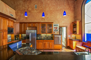 地中海风格室内一层半别墅艺术4平米厨房装修效果图