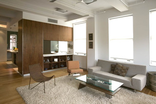 现代简约风格厨房小户型公寓舒适原木色装修效果图