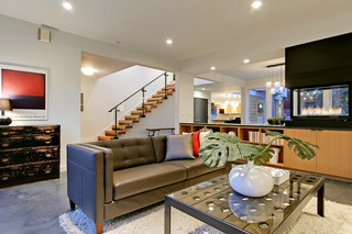 美式风格客厅三层连体别墅别墅豪华欧式客厅装修效果图