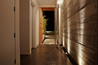美式风格客厅三层独栋别墅艺术家具走廊吊顶设计图