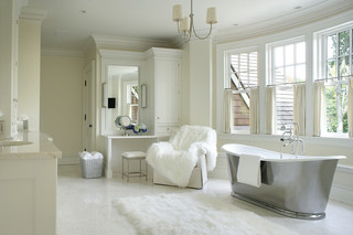 欧式风格家具一层半别墅大方简洁客厅浴缸效果图