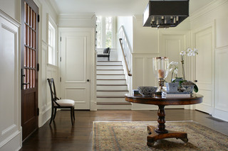 欧式风格客厅一层别墅现代简洁室内楼梯设计