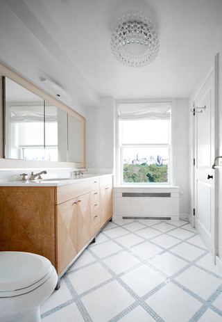 现代简约风格单身公寓简约时尚2014卫生间设计图纸