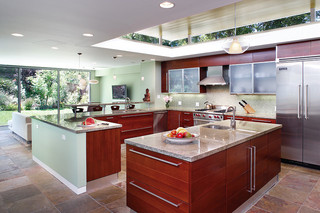 现代简约风格厨房三层双拼别墅现代时尚设计图