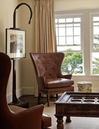 现代简约风格餐厅一层别墅时尚片双人沙发效果图