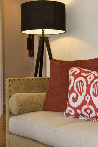 宜家风格客厅三层半别墅温馨装饰客厅沙发效果图