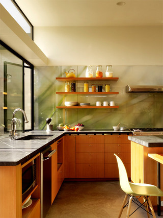 美式乡村风格卧室200平米别墅舒适开放式厨房餐厅设计
