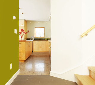 现代简约风格2层别墅梦幻小户型开放式厨房设计图纸
