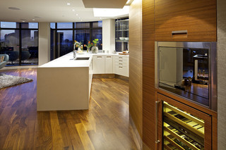 现代简约风格客厅三层别墅欧式开放式厨房改造