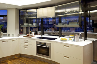 现代简约风格卫生间3层别墅小户型开放式厨房装潢