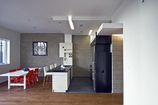 现代简约风格卧室2层别墅时尚2013家装厨房效果图