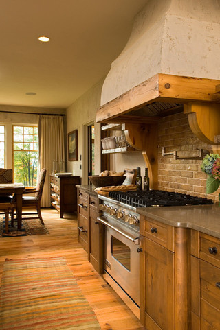 美式乡村风格卧室3层别墅浪漫婚房布置2012厨房效果图