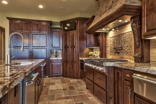 美式风格2013别墅豪华卫生间3平米厨房改造
