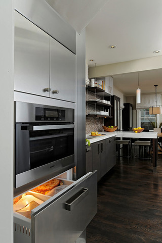 新古典风格卧室一层别墅大气开放式厨房吧台设计