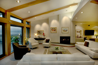 捕捉灯光闪耀的瞬间 大气时尚的现代别墅室内设计