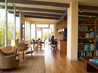 美式风格客厅三层别墅温馨客厅书房卧室设计