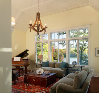 美式风格卧室三层别墅及小清新2013年客厅设计图纸