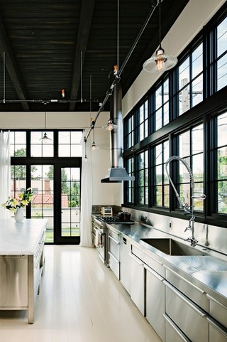 新古典风格一层别墅及大气2014厨房改造
