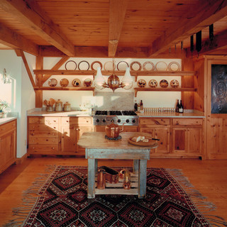 美式乡村风格客厅温馨卧室原木色设计图