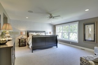 美式风格卧室2013年别墅唯美上下床图片