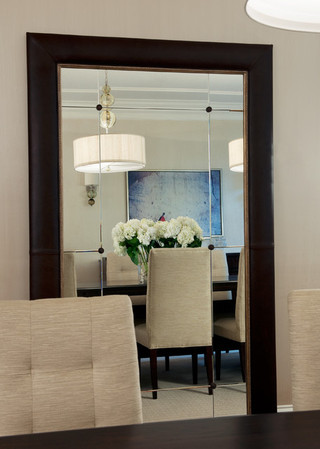 美式风格卧室2013别墅及现代简洁别墅餐厅装潢