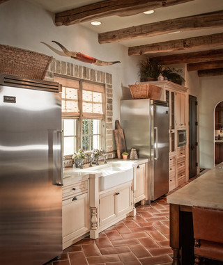 欧式风格2013年别墅唯美6平米厨房装修效果图