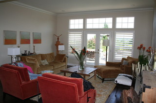 美式风格客厅单身公寓设计图简单实用小阳光房装潢