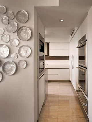 现代美式风格酒店公寓舒适6平米厨房装修效果图