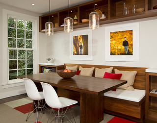 美式风格卧室小型公寓简洁实木沙发图片
