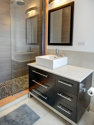 美式风格客厅单身公寓设计图艺术主卫生间装修