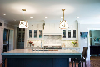 现代美式风格小型公寓现代简洁2014厨房吊顶装修